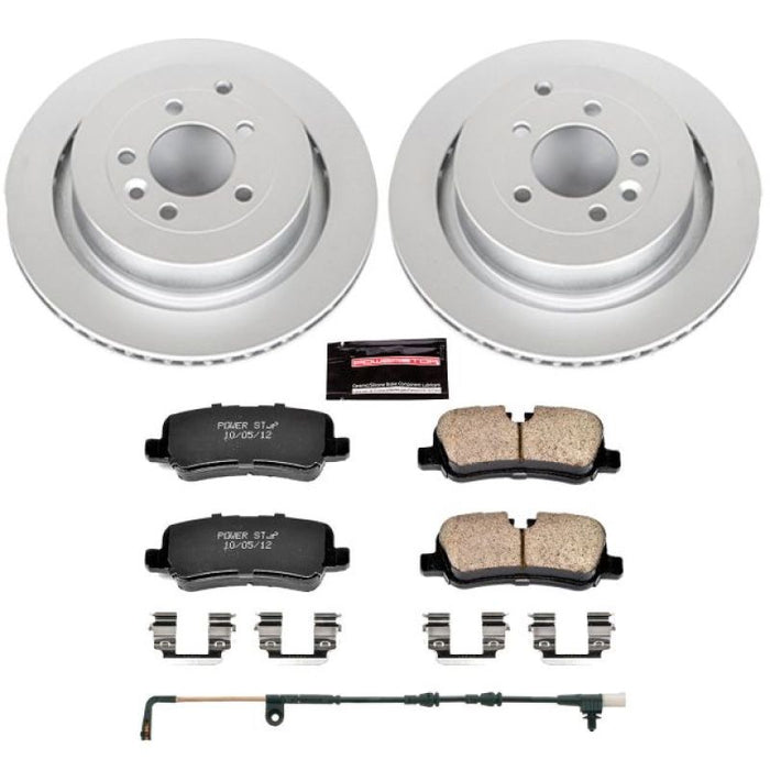 Kit de freins arrière Power Stop 10-16 Land Rover LR4 Z23 Evolution Sport avec revêtement