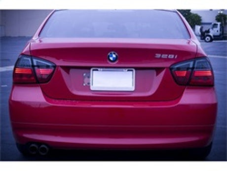 Spyder BMW E90 3-Series 06-08 4Dr LED Tail Lights Red Smoke ALT-YD-BE9006-LED-RS