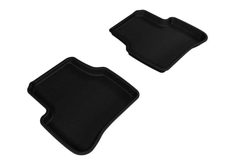 Tapis de sol 3D MAXpider pour Volkswagen Passat Kagu 2006-2010 2e rangée - Noir