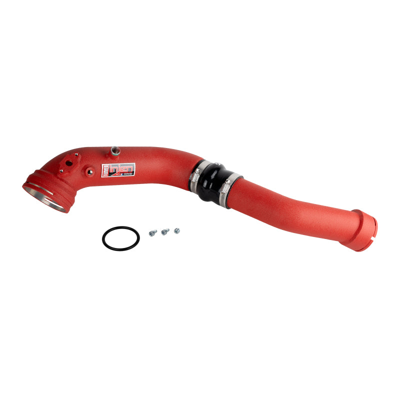 Tuyaux d'échangeur thermique turbo SES rouge froissé pour BMW L6-3.0L/Turbo/Twin Turbo/L4-2.0L/L6-2.5L 16-20