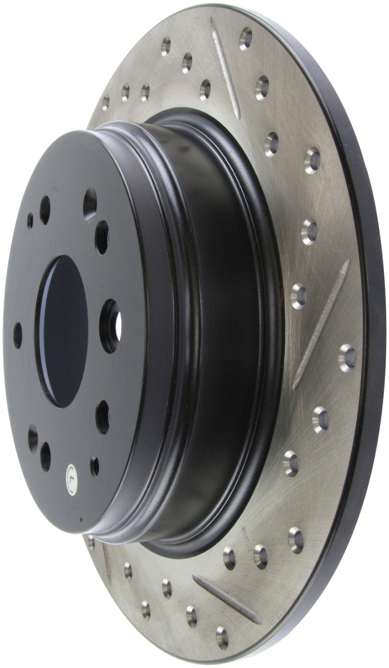 Rotor arrière gauche fendu et percé StopTech 04-08 Acura TL / 03-09 Honda Element