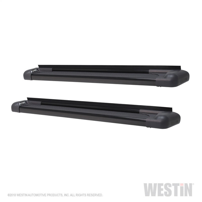 Marchepieds à LED en aluminium Westin SG6 83 po - Noir