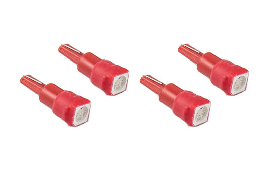 Diode Dynamics 74 SMD1 LED - Red Set of 4