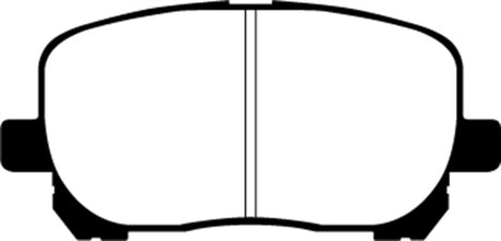 Plaquettes de frein avant EBC 02-08 Pontiac Vibe 1.8 Greenstuff