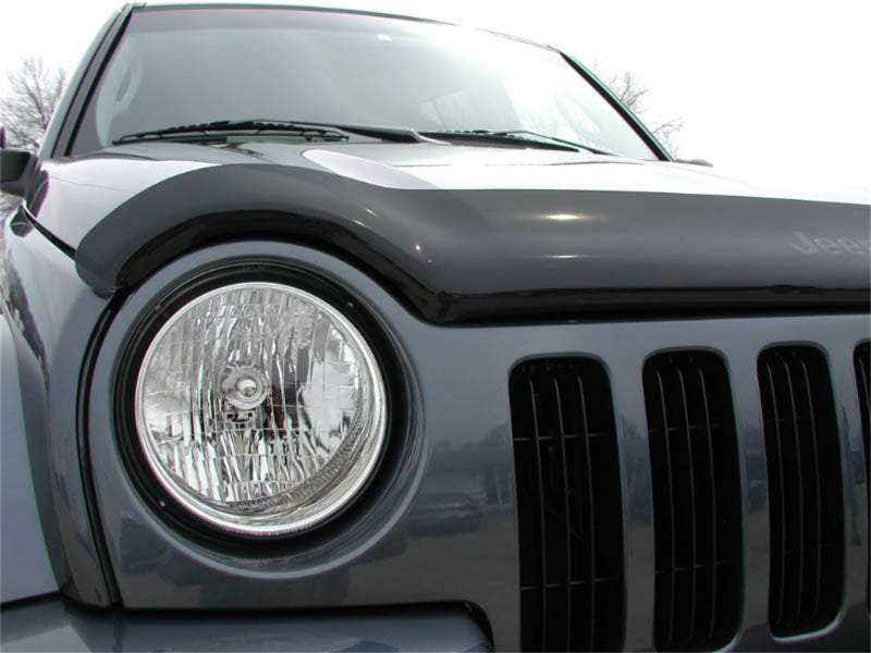 Jeep Liberty Stampede 2002-2007 exclut le modèle Renegade Vigilante Premium Hood Protector - Fumée