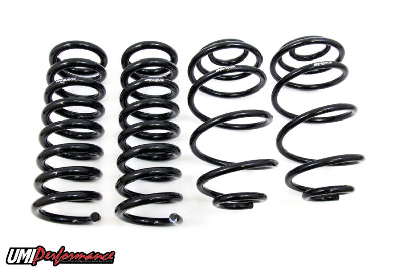 Kit de ressorts d'abaissement UMI Performance 78-88 G-Body 1 po d'abaissement