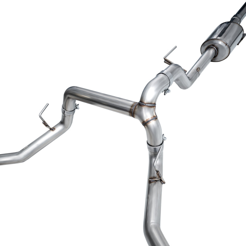 AWE Tuning 2021+ Ford F-150 Tremor (avec découpes de pare-chocs) 0FG Catback non résonné - Embouts noirs diamantés