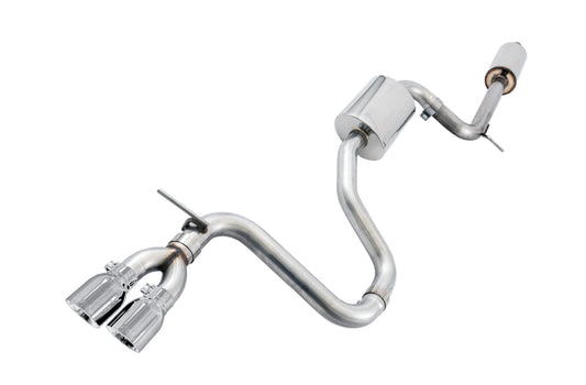 AWE Tuning VW MK7 Golf 1.8T Touring Edition Exhaust w/Chrome Silver Tips (90mm)