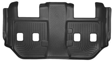 Revêtements de sol de troisième siège noirs Husky Liners 2015 Chevrolet/GMC Suburban/Yukon XL WeatherBeater