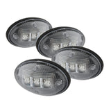 xTune Ford Superduty F250-F550 99-10 Dually Fender LED Side Fender Lights Clear ACC-LED-FDSD99-SL-C