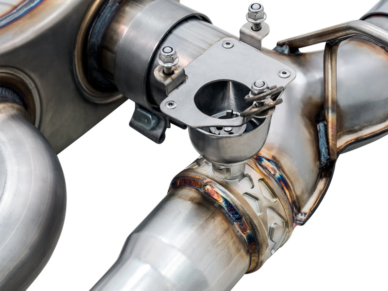 Échappement Catback SwitchPath AWE Tuning pour BMW F8X M3/M4 - Embouts chromés argentés