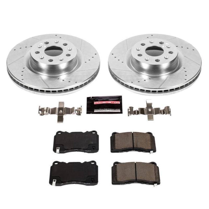 Kit de freins sport Power Stop 16-17 Cadillac CT6 Z23 Evolution avant
