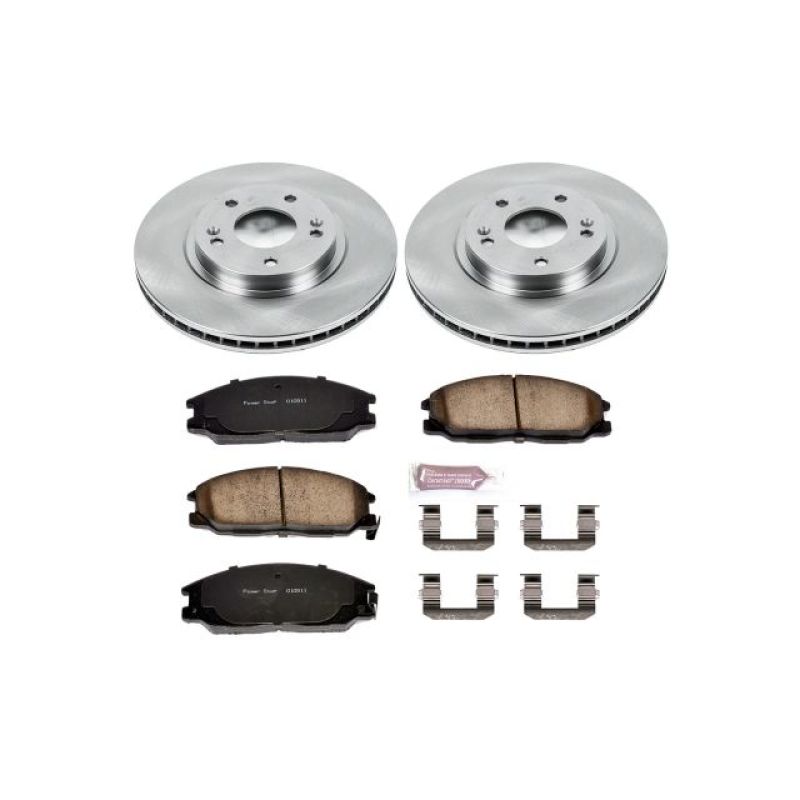 Kit de freins avant Power Stop Autospecialty pour Hyundai Santa Fe 01-06
