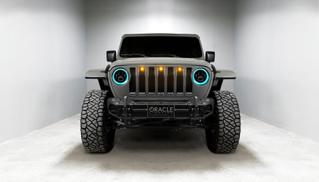 Phares à DEL haute puissance Oracle Jeep Wrangler JL/Gladiator JT 7 po (paire) - Dynamique VOIR LA GARANTIE
