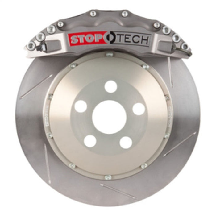 Étriers avant StopTech 08-09 Evo X BBK Trophy Sport ST-60 à fentes 355x32 mm Rotors/plaquettes/conduites SS