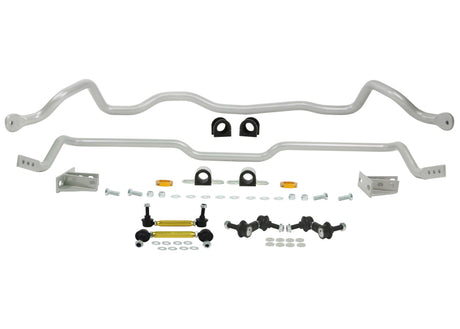 Kit de barres stabilisatrices avant et arrière Whiteline 03-06 Mitsubishi Lancer EVO / 05-06 EVO MR/RS avec arrière de 26 mm