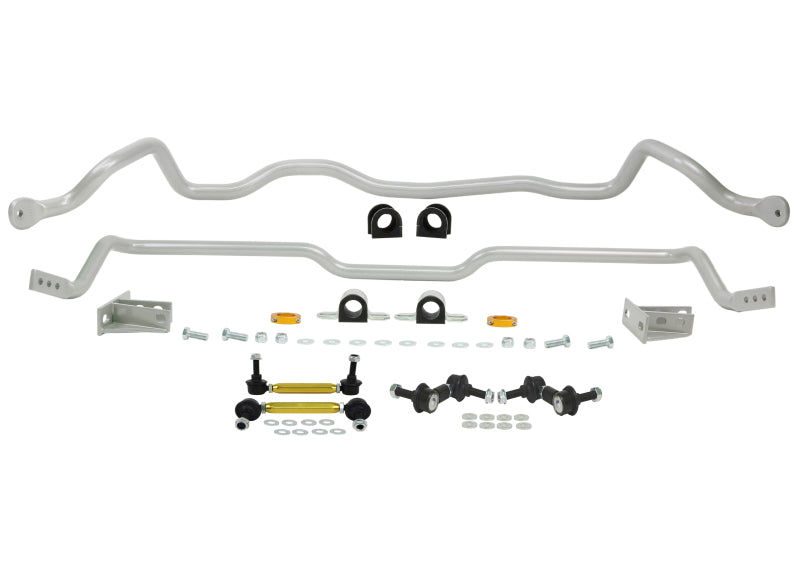 Kit de barres stabilisatrices avant et arrière Whiteline 03-06 Mitsubishi Lancer EVO / 05-06 EVO MR/RS avec arrière de 26 mm