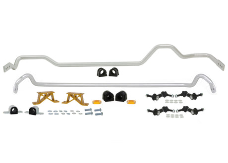 Kit de barres stabilisatrices avant et arrière de 24 mm pour Subaru WRX STi 06-07 Whiteline