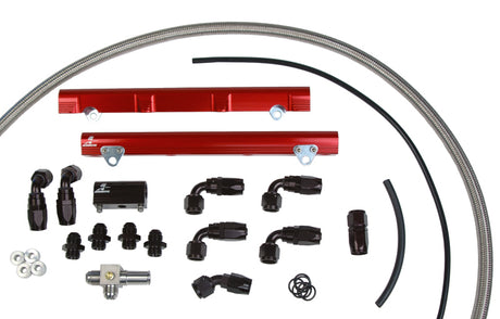 Système de rampe d'alimentation en carburant Aeromotive 98.5-04 Ford DOHC 4.6L (Cobra)
