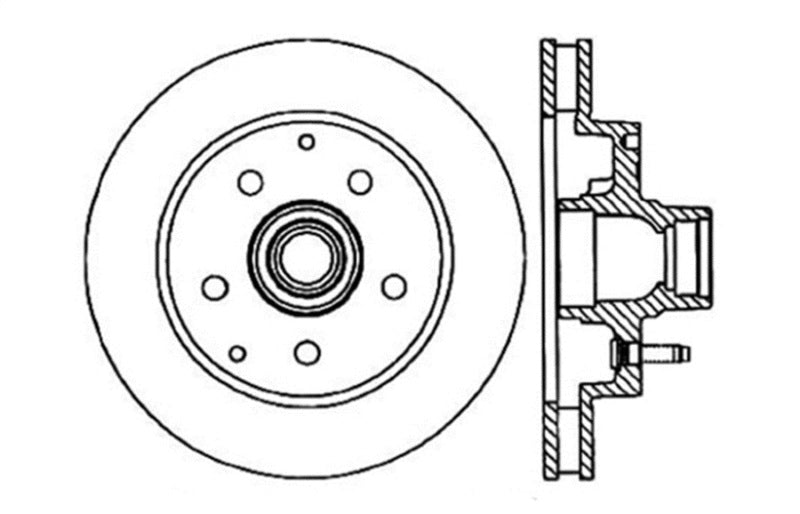 Disque de frein sport percé StopTech