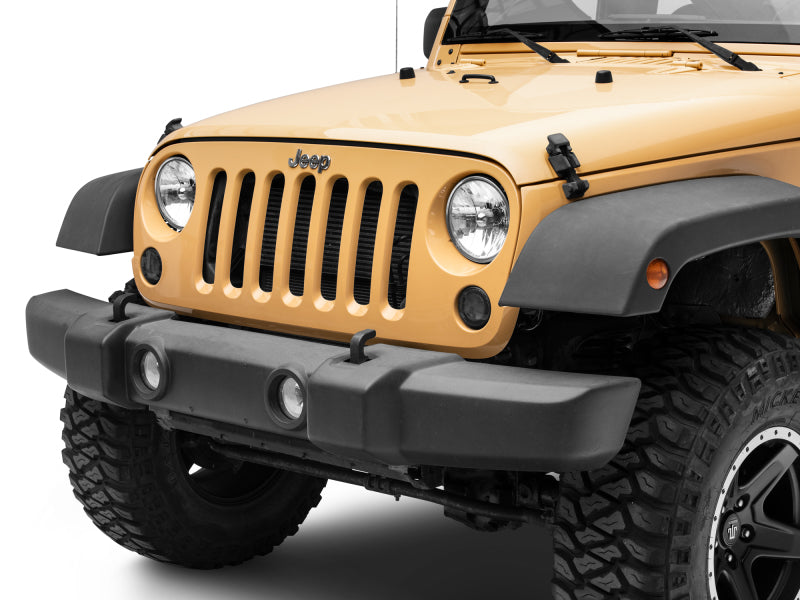 Clignotants à LED Raxiom 07-18 Jeep Wrangler JK Axial Series avec halo (fumé)
