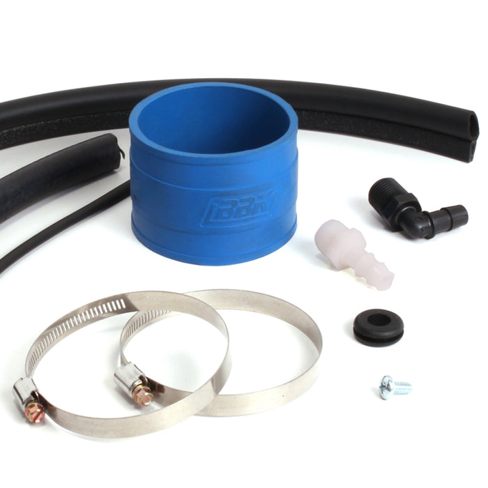 Kit de tuyaux et de quincaillerie de rechange pour chargeur Dodge Challenger 05-15 BBK pour kit d'air froid BBK 1738