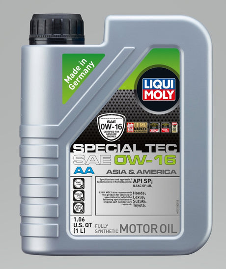 Huile moteur LIQUI MOLY Special Tec AA SAE 0W16 1L
