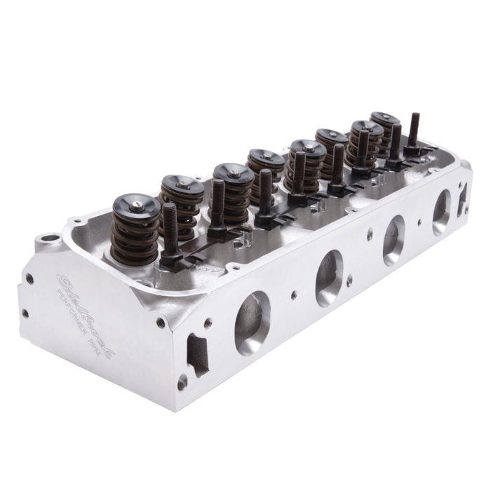 Culasse Edelbrock BB Ford Performer RPM 460 75cc pour arbre à cames à rouleaux hydrauliques complet