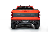Addictive Desert Designs 2022+ Ford Raptor Stealth Fighter R Pare-chocs avec 2 lumières cubiques - Noir marteau
