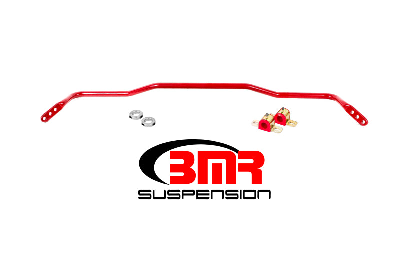 BMR 15-17 S550 Mustang Rear Hollow 25mm 3-Hole Adj. Sway Bar Kit - Red BMR Suspension