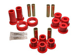 Ensemble de bagues de ressort à lames arrière rouges Energy Suspension 91-94 Ford Explorer/Bronco II 2WD/4WD