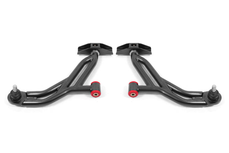 Suspension BMR 05-14 Ford Mustang Bras A inférieurs - Noir martelé - Non réglable