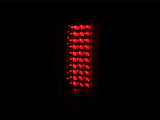 Feux arrière à LED ANZO 2007-2013 Chevrolet Silverado 1500 Rouge/Clair