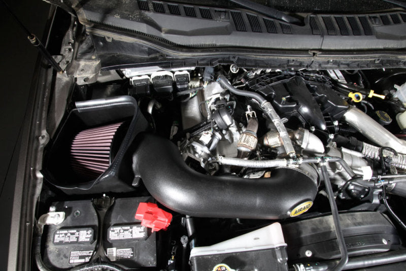 Kit d'admission d'air froid Airaid 17-18 Ford F-250/F-350/F-450 Super Duty V8-6.7L DSL