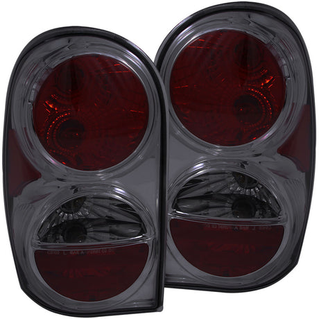 Feux arrière ANZO 2002-2007 Jeep Liberty fumés