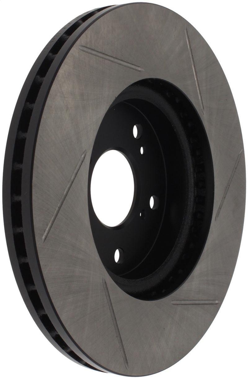 Rotor avant droit StopTech Power Slotted 99-08 Acura TL (étrier standard) / 01-03 CL / 04-09 TSX