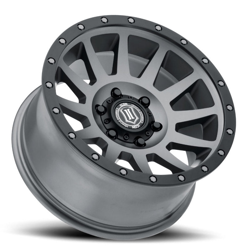 Roue en titane ICON Compression 18x9 6x135 6 mm Offset 5,25 pouces BS