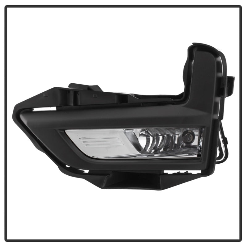Feux antibrouillard OEM Spyder 17-18 Nissan Rogue (ne conviennent pas aux modèles Sport) avec interrupteur - Transparent (FL-NR2017-C)