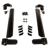 Support de barre lumineuse de pare-brise Rugged Ridge 07-18 Jeep Wrangler JK Elite Fast Track sans barre transversale