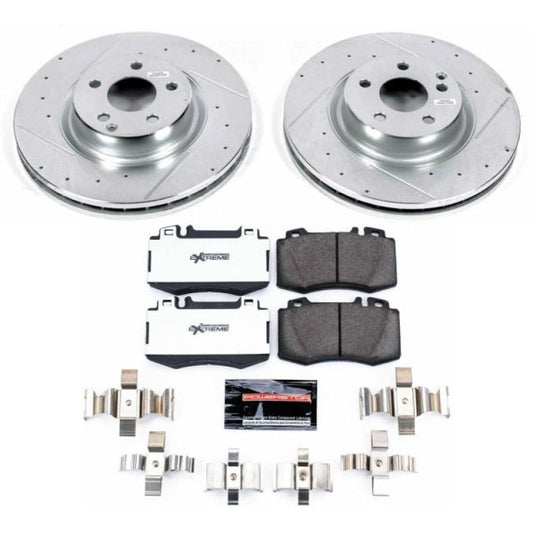 Power Stop 2006 Mercedes-Benz CLS500 Front Z26 Street Warrior Brake Kit