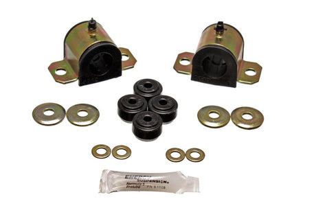 Bagues de barre stabilisatrice avant 25 mm noires pour Honda Prelude 92-01 Energy Suspension (bagues de liaison d'extrémité de barre stabilisatrice)