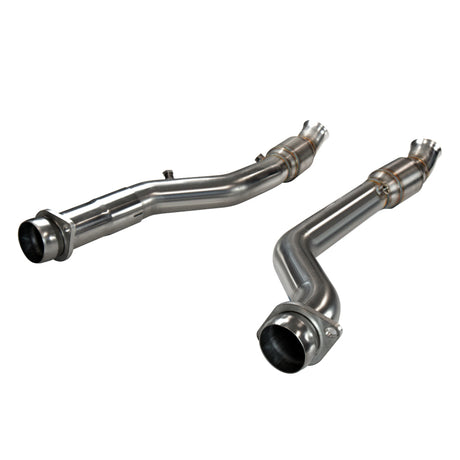 Kooks 2012+ Jeep Grand Cherokee SRT8 6.4L 3 pouces Tuyaux de raccordement en acier inoxydable avec cathéter VERT