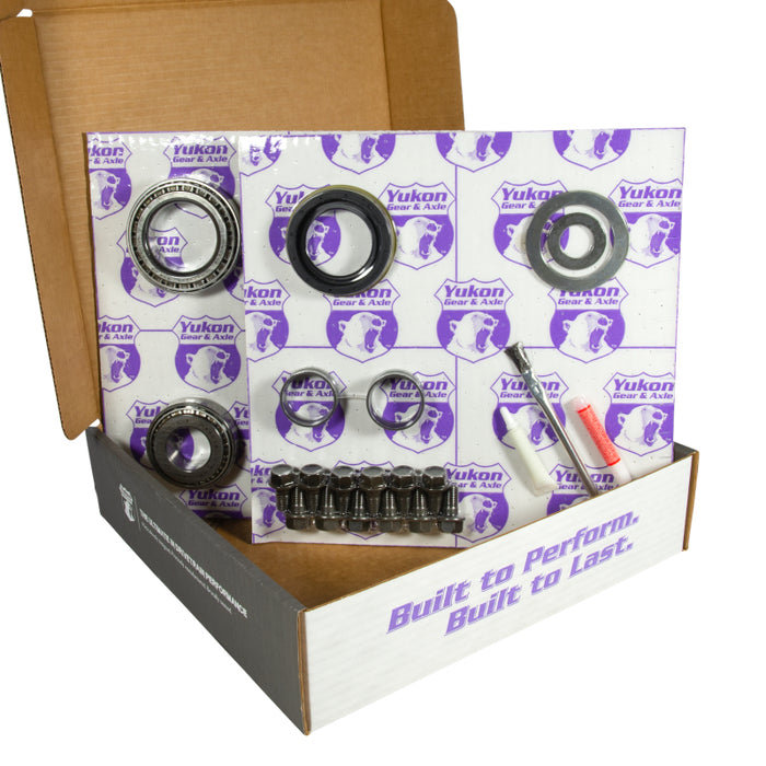 Yukon 9.25in CHY 3.55 Rear Ring & Pinion Install Kit 31 Spline Positraction 1.62in Axle Bearings