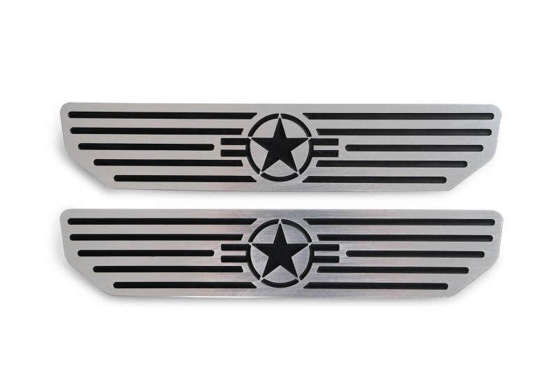 Plaques de seuil arrière Jeep Gladiator JL DV8 Offroad 2018-2019