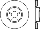 Rotors avant droit rainurés et percés StopTech 07-09 Mazda 3