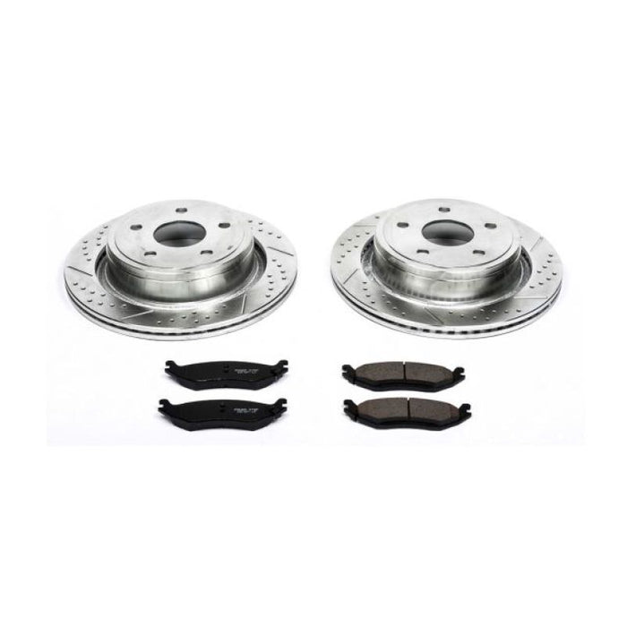 Power Stop 07-09 Chrysler Aspen Rear Z23 Evolution Sport Brake Kit