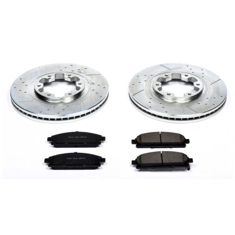 Power Stop 97-03 Infiniti QX4 Front Z23 Evolution Sport Brake Kit