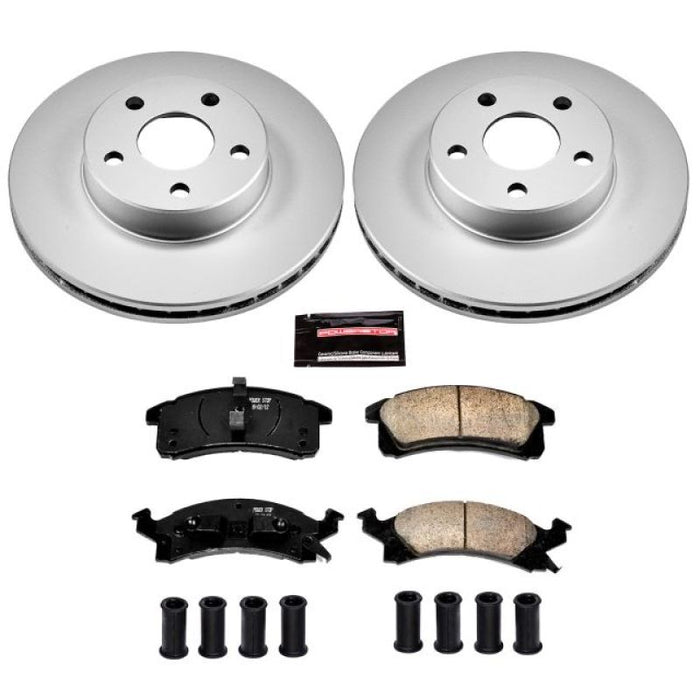 Kit de freins avant Power Stop 90-98 Buick Skylark Z17 Evolution Geomet avec revêtement