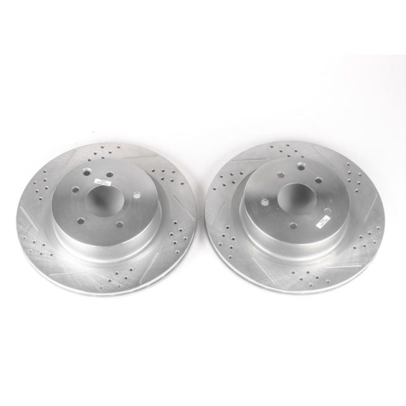 Disques de frein arrière Power Stop 03-04 Infiniti G35 Evolution percés et fendus - Paire