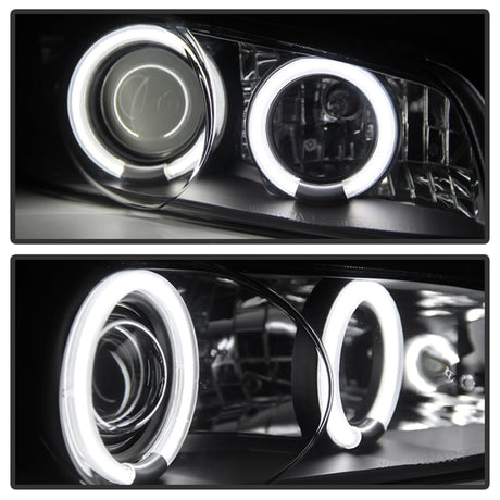 Phares de projecteur Spyder Pontiac Grand Prix 97-03 CCFL Halo Blk Low H1 PRO-YD-PGP97-1PC-CCFL-BK